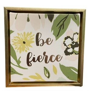 Be Fierce Framed Wall Art 🖼️